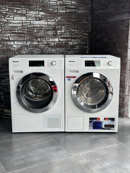 Комплект: Пральна машина Miele WEI 775 + Сушильна машина Miele TEL 695 57 фото