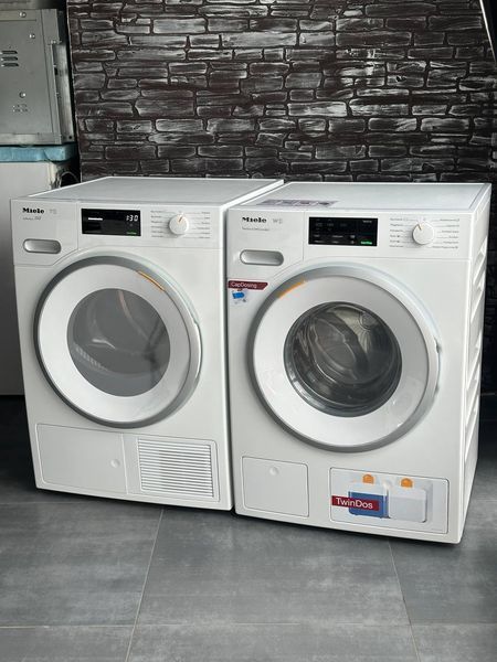 Комплект: Пральна машина Miele WWE 660 WCS + Сушильна машина Miele TWF 500 WP 61 фото